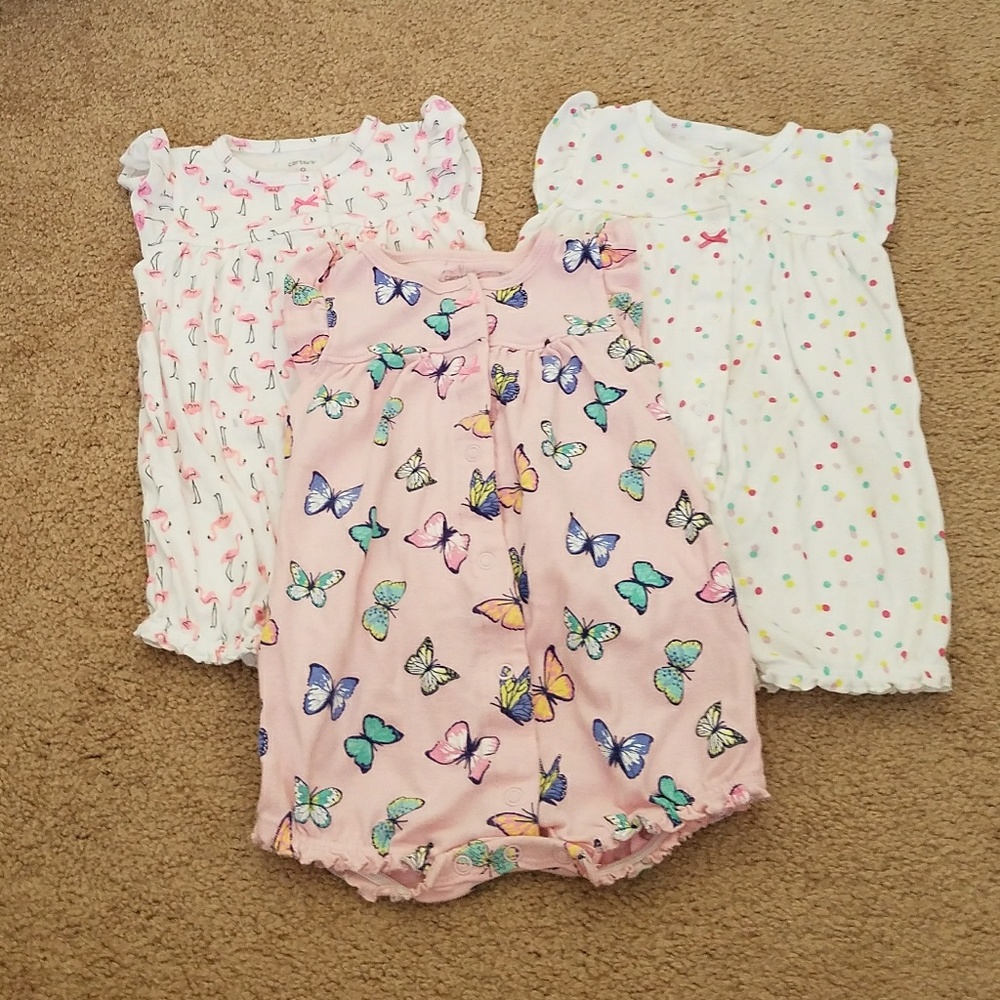 Set of 3 rompers